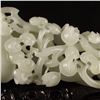 Image 3 : Openwork Chinese White Hetian Jade Ruyi Monkey Statue