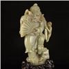 Image 3 : Superb Chinese Qing Dynasty Hetian Jade Zhongkui Statue