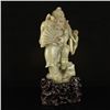Image 4 : Superb Chinese Qing Dynasty Hetian Jade Zhongkui Statue