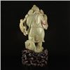 Image 6 : Superb Chinese Qing Dynasty Hetian Jade Zhongkui Statue
