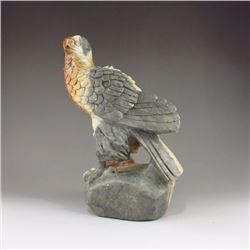 Chinese Shoushan Stone Statue - Eagle