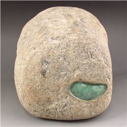 Superb Natural Jadeite Original Stone / Gamble Stone