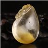 Image 2 : Chinese Natural Crystal Fortune Pocket Pendant