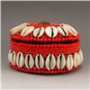 Image 1 : Handmade Tibet Jewelry Box Inlay Red Coral & Shell