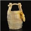 Image 2 : Chinese Shoushan Stone Bucket Statue