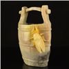 Image 3 : Chinese Shoushan Stone Bucket Statue