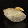 Image 6 : Chinese Shoushan Stone Bucket Statue
