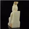 Image 5 : Chinese Natural Jade Statue - Sage