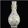 Image 2 : Superb Hand-painted Chinese Famille Rose Porcelain Vase