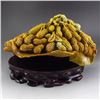 Image 7 : Superb Chinese Shoushan Stone Statue - Peanuts & Grapes