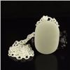 Image 3 : Chinese Natural Hetian Jade Lucky Pendant Carved By One Piece Jade