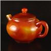 Image 2 : Beautiful Color Chinese Red Agate Teapot