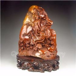 Chinese Shoushan Stone Statue - Fairy Girls