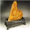 Image 6 : Superb Chinese Shoushan Stone Statue - Buddhism Buddha & Arhat