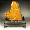 Image 7 : Superb Chinese Shoushan Stone Statue - Buddhism Buddha & Arhat