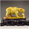 Image 1 : Hand Carved Chinese Shoushan Stone Statue - Ox