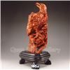 Image 4 : Chinese Shoushan Stone Statue - Eagle & Pine Tree