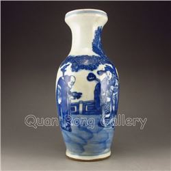 Chinese Blue and White Porcelain Vase