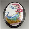 Image 1 : Chinese Lacquer Jewelry Box w Beautiful Girl