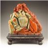 Image 1 : Chinese Shoushan Stone Statue w Fisherman