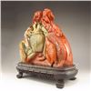 Image 7 : Chinese Shoushan Stone Statue w Fisherman