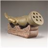 Image 2 : Handmade Chinese Zisha Statue - Lotus Root