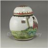Image 6 : Chinese Famille Rose Porcelain Rouge Box