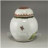 Image 7 : Chinese Famille Rose Porcelain Rouge Box