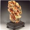 Image 9 : Chinese Shoushan Stone Statue - Cranes & Pine Tree