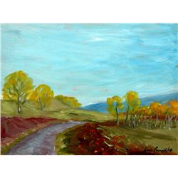 Rosebushes Along Our Road