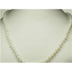 #4-CULTERED PEARL NECKLACE WITH