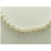 Image 2 : #4-CULTERED PEARL NECKLACE WITH