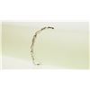 Image 2 : #6-STERLING SILVER DIAMOND BRACELET