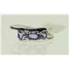 Image 1 : #18-STERLING SILVER TANZANITE RING