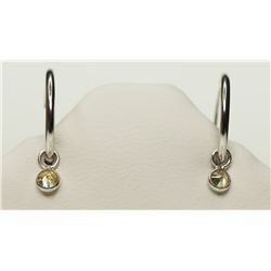 #33-14KT GOLD DIAMOND EARRINGS