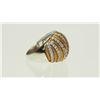 Image 2 : #38-STERLING SILVER  TWO -TONE CUBIC