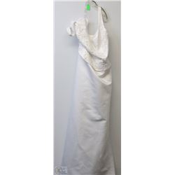 SIZE 14 NEW ALFRED ANGELO WEDDING GOWN BEADED TOP