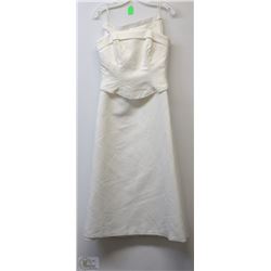 SIZE 8 NEW 2PC WEDDING GOWN CORSET TOP