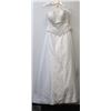 Image 1 : SIZE 12 NEW WEDDING GOWN BEADED TRAIN AND TOP