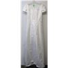 Image 1 : SIZE 16 NEW  WEDDING GOWN EMBROIDERED THROW-OUT