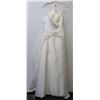 Image 1 : SIZE 8 NEW BEADED WAIST/TRAIN  WEDDING GOWN