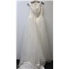 Image 1 : SIZE 10 NEW EMBROIDERED LACE WEDDING GOWN