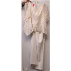 SIZE 18 NEW 2PC BEADED/EMBROIDERED TOP WEDDING