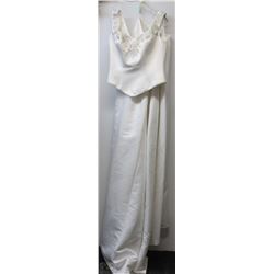 SIZE 4 NEW 2PC WEDDING GOWN