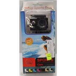NEW 1080 HD SPORT ACTION CAM WITH MOUNTS
