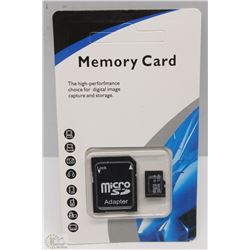 NEW 32 GB MICRO SD CARD WITH ADAPTER