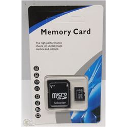 NEW 32 GB MICRO SD CARD WITH ADAPTER