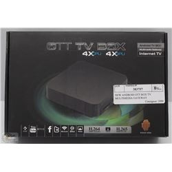 NEW ANDROID OTT BOX TV MULTIMEDIA GATEWAY