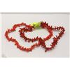 Image 1 : 2 CORAL NECKLACES