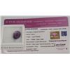 Image 1 : TRP229) NATURAL AMETHYST 4.4CT WITH COA